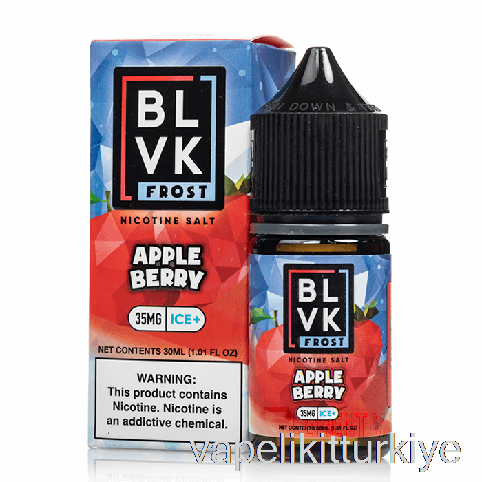 Vape Kalem Vape Mate Elma Meyvesi - Blvk Don Tuzları - 30ml 50mg